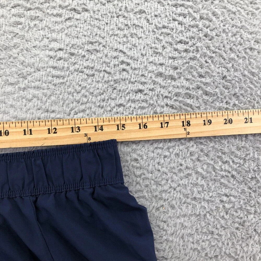 Nike Shorts Mens Large Blue Dri-FIT Microfiber 4 Inch Running Lined Gym Pockets